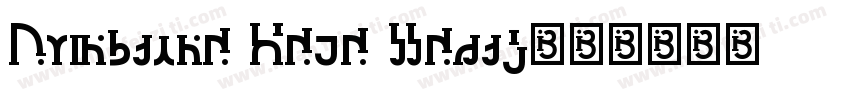Campione Neue Serif字体转换